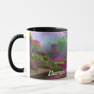 Caneca O Chá da Manhã de Burnsie personalizável