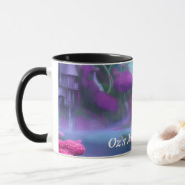 Caneca O chá de manhã personalizado personalizável de Oz