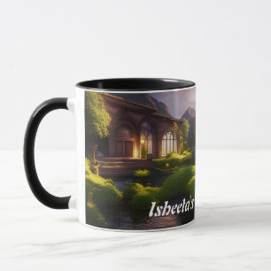 Caneca O chá de manhã personalizável Isheeta