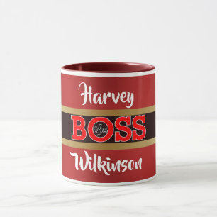 Caneca O Chefe / Da Chefe com o Seu Nome