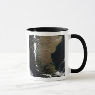 Caneca O Chile e a região Patagonian de Argentina