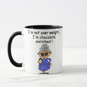 Caneca O chocolate enriqueceu o humor