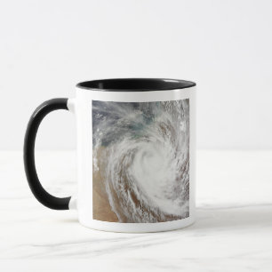 Caneca O ciclone Laurence se move para o interior