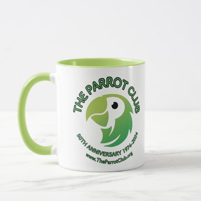 Caneca O Clube de Papagaio 50º Aniversário Mug (Esquerda)