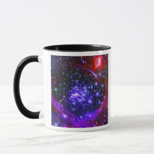 Caneca O cluster de estrelas Arches é dentro no hub