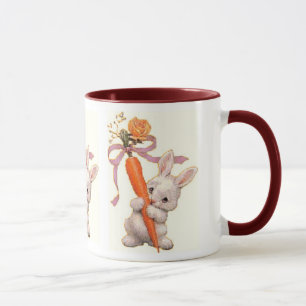 Caneca O coelho com cenoura e aumentou