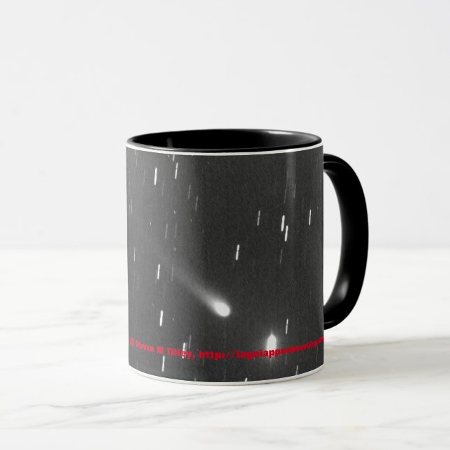 Caneca O cometa C/2015 V2 (Johnson) (Frente Esquerda)