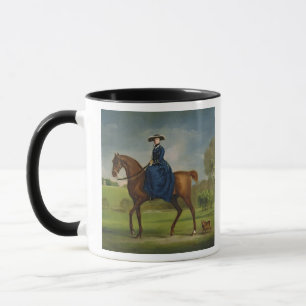 Caneca O condessa de Coningsby no traje do Ch