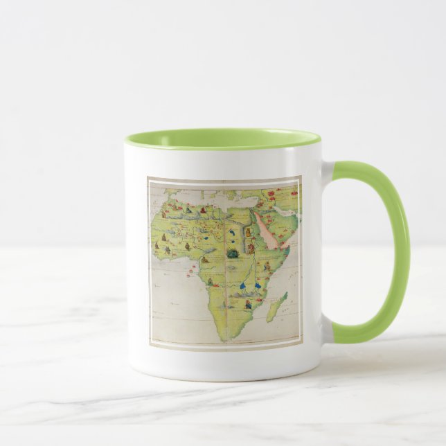 Caneca O continente de África (Direita)