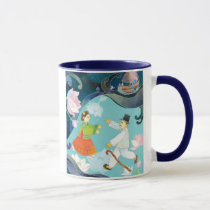 Caneca O conto do presente do dia dos pais de Chung do