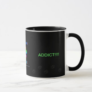 Caneca O copo de café de canto peludo