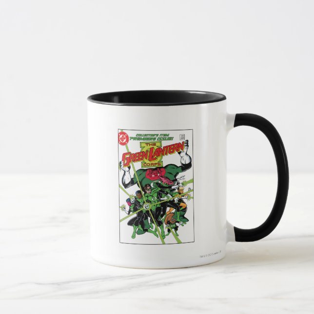 Caneca O Corpo dos Lanternas Verdes (Direita)