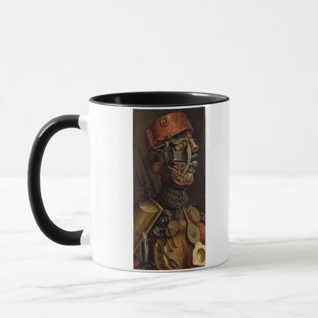 Caneca O cozinheiro (óleo no painel) (Esquerda)