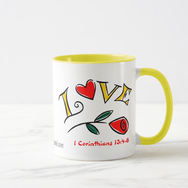 Caneca O cristão cita inspirado (Direita)