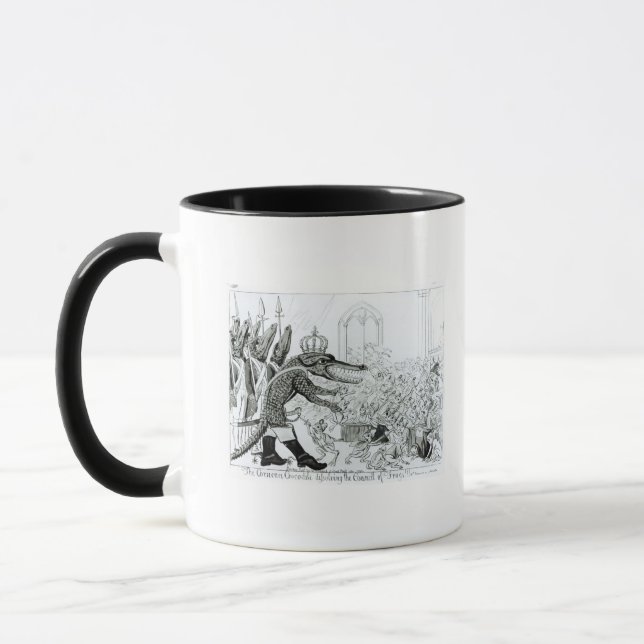 Caneca O crocodilo corso (Esquerda)