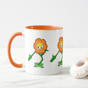 Caneca O Cuphead Show - Cagney Carnação - Cumba Cerâmi