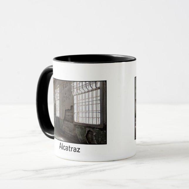 Caneca O Declínio Rústico da Penitenciária de Alcatraz, (Frente Esquerda)
