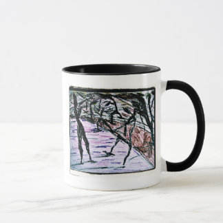 CANECA O DESENHO DA CHEGADA