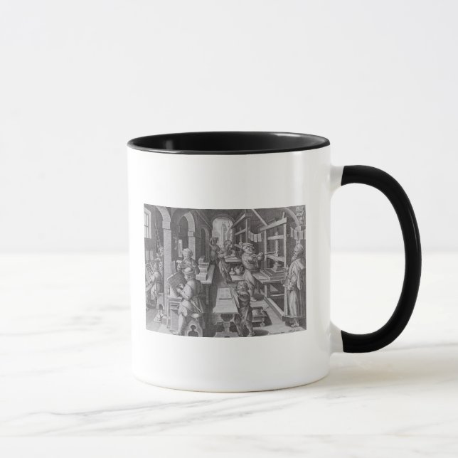 Caneca O desenvolvimento da impressão (Direita)