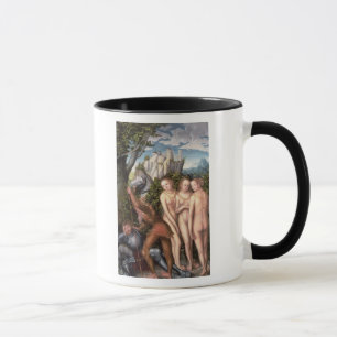 Caneca O deus Mercury que acorda Paris