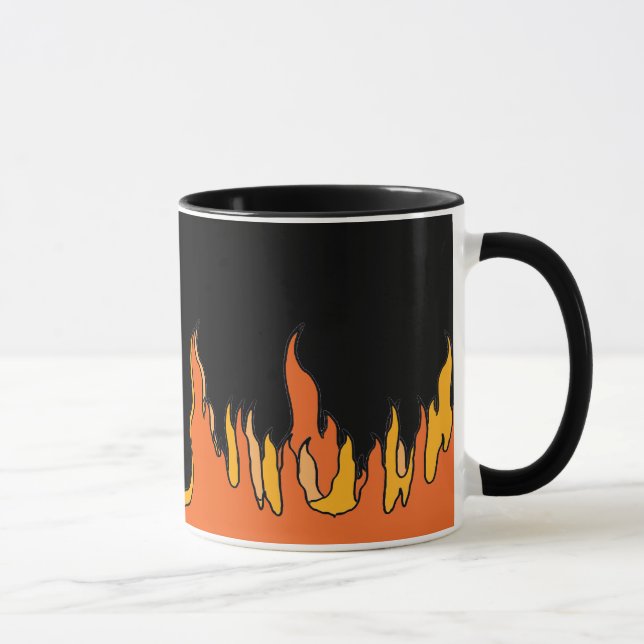 Caneca O diabo fez-me fazê-lo! (Direita)