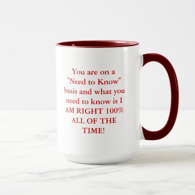 CANECA O DIREITO DE 100% AGRIDE TODO O TEMPO (Direita)