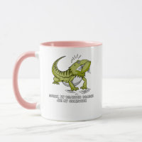 O dragão farpado comeu meu lagarto do estudante