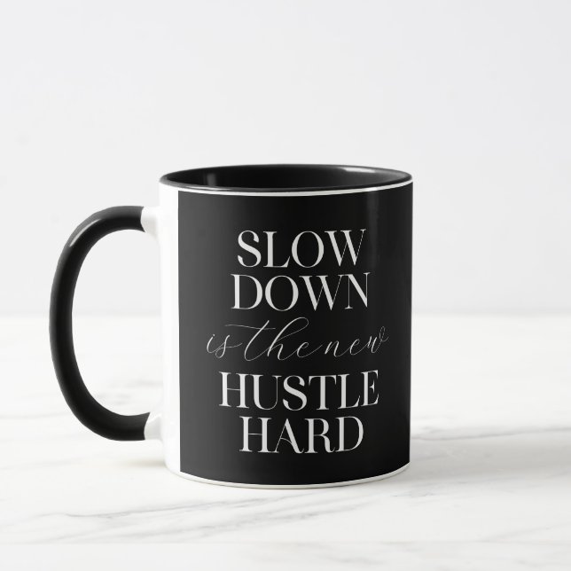 Caneca O Duro Do Hustle É Lento (Esquerda)