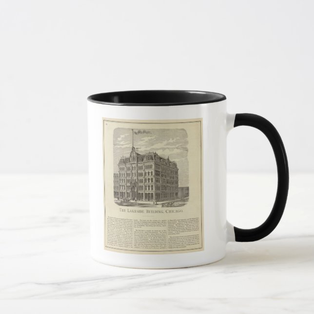 Caneca O Edifício Lakeside, Chicago (Direita)