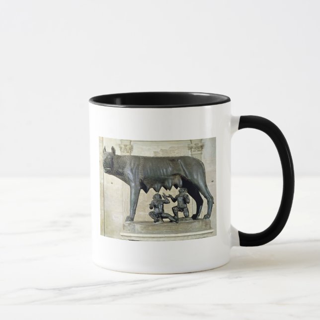 Caneca O Ela-Lobo de Capitoline (Direita)
