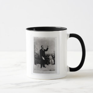 Caneca O endereço de Lincoln em Gettysburg, 1895