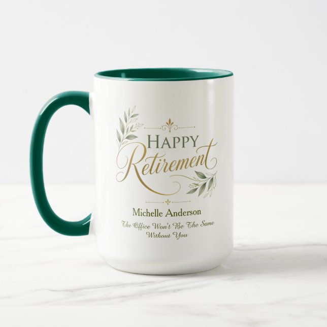 Caneca O Escritório Não Será o Mesmo Sem Você Personaliza (Esquerda)