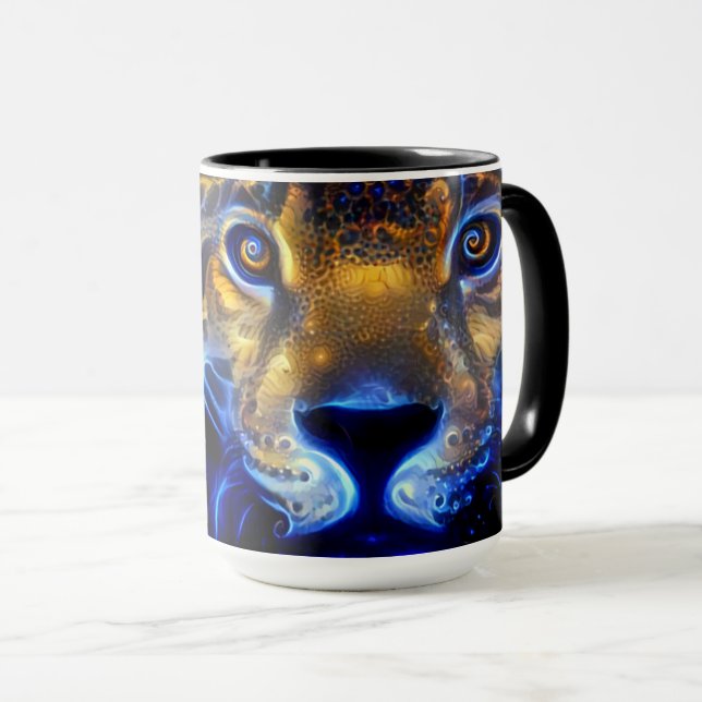 Caneca O Espírito do Jaguar (Frente Esquerda)