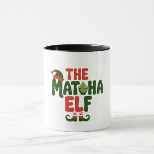 Caneca O Fada Matcha Divertido Bebida de Natal Matcha