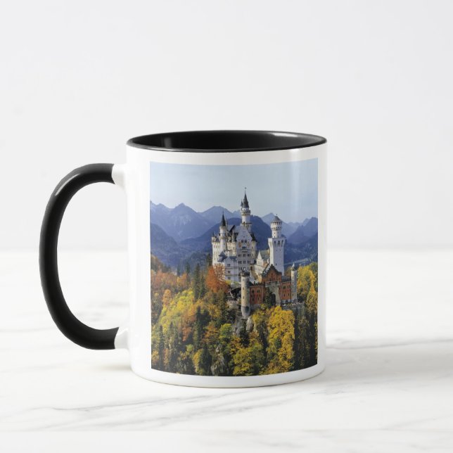 Caneca O fantástico Neuschwanstein é um de três (Esquerda)