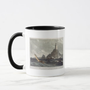 Caneca O farol dos longships das terras termina,