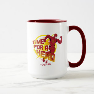 Caneca O Flash Gráfico "Hora De Um Herói"