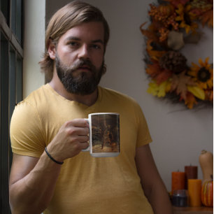 Caneca O Funeral de um Viking Frank Dicksee 1893