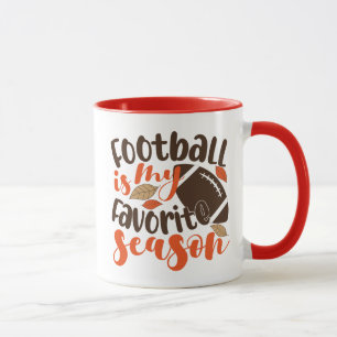 Caneca O futebol é a minha sessão favorita