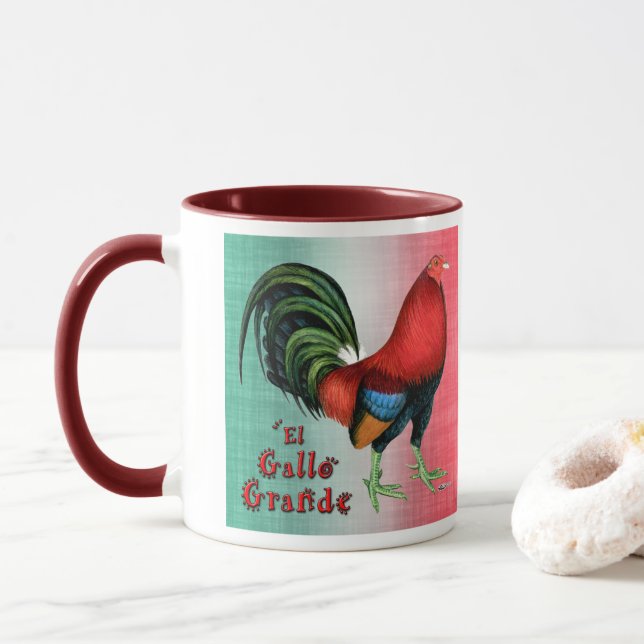 Caneca O Galo Grande (Com Donut)