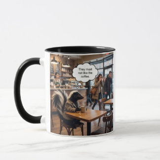 Caneca O gambá continua em negação