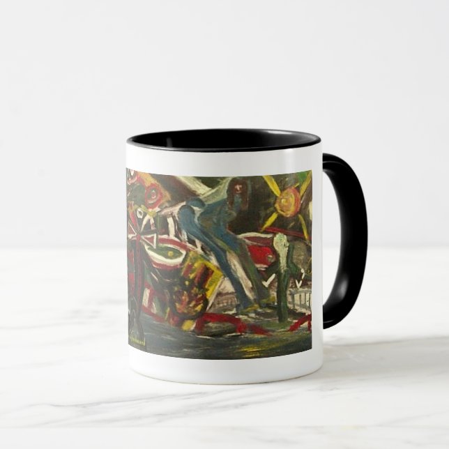 Caneca O garçom (Frente Esquerda)