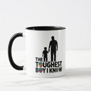 Caneca O Garoto Mais Duro Que Conheço Dia de os pais De A