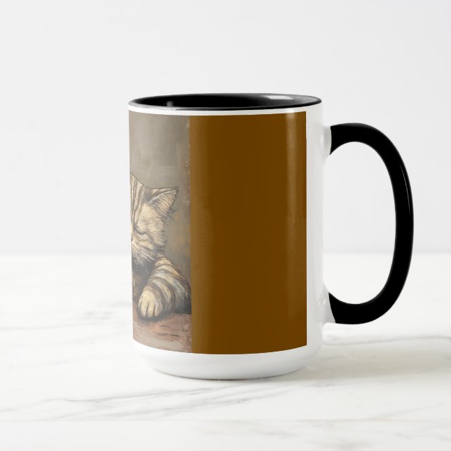 Caneca ​"O Gato Connoisseur do Café (Direita)