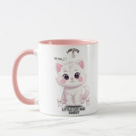Caneca o gato oferece graça divertida