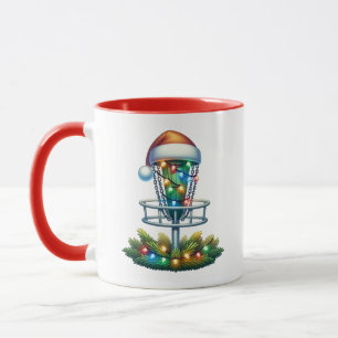 Caneca O Golfe do Disco Pensou no Natal