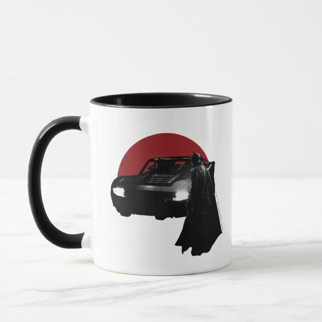 Caneca O Gráfico Batman & Batmobile (Esquerda)
