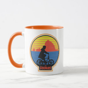 Caneca O Gráfico de Bike do Retro Mikey Riding