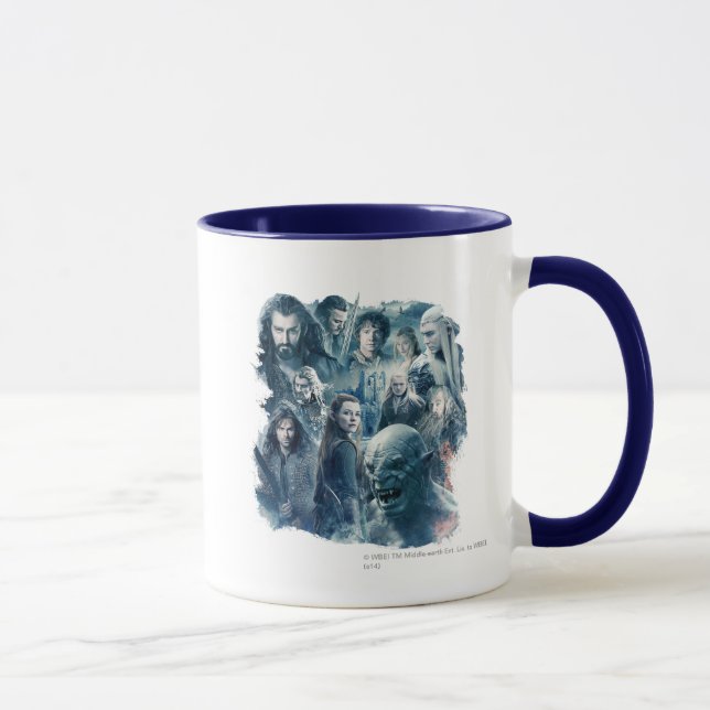 Caneca O Gráfico dos Cinco Armados (Direita)