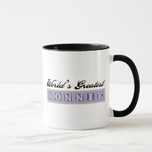 Caneca O grande Nonnie do mundo
